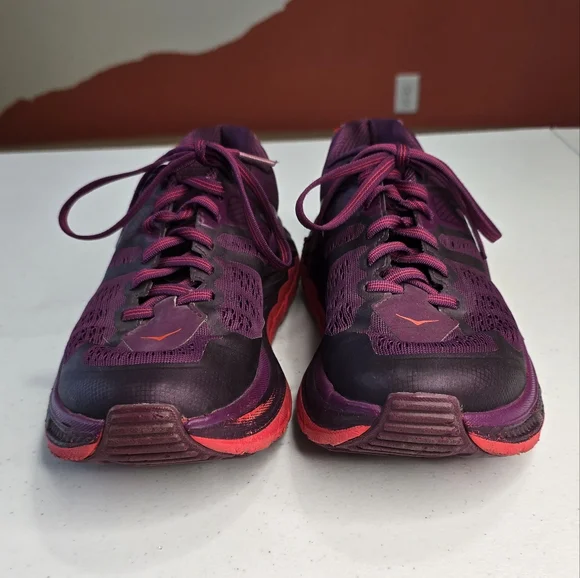 HOKA Stinson ATR 5 Trail-Running Shoes Women's 7 Purple Outdoor Gorpcore - Picture 5 of 10